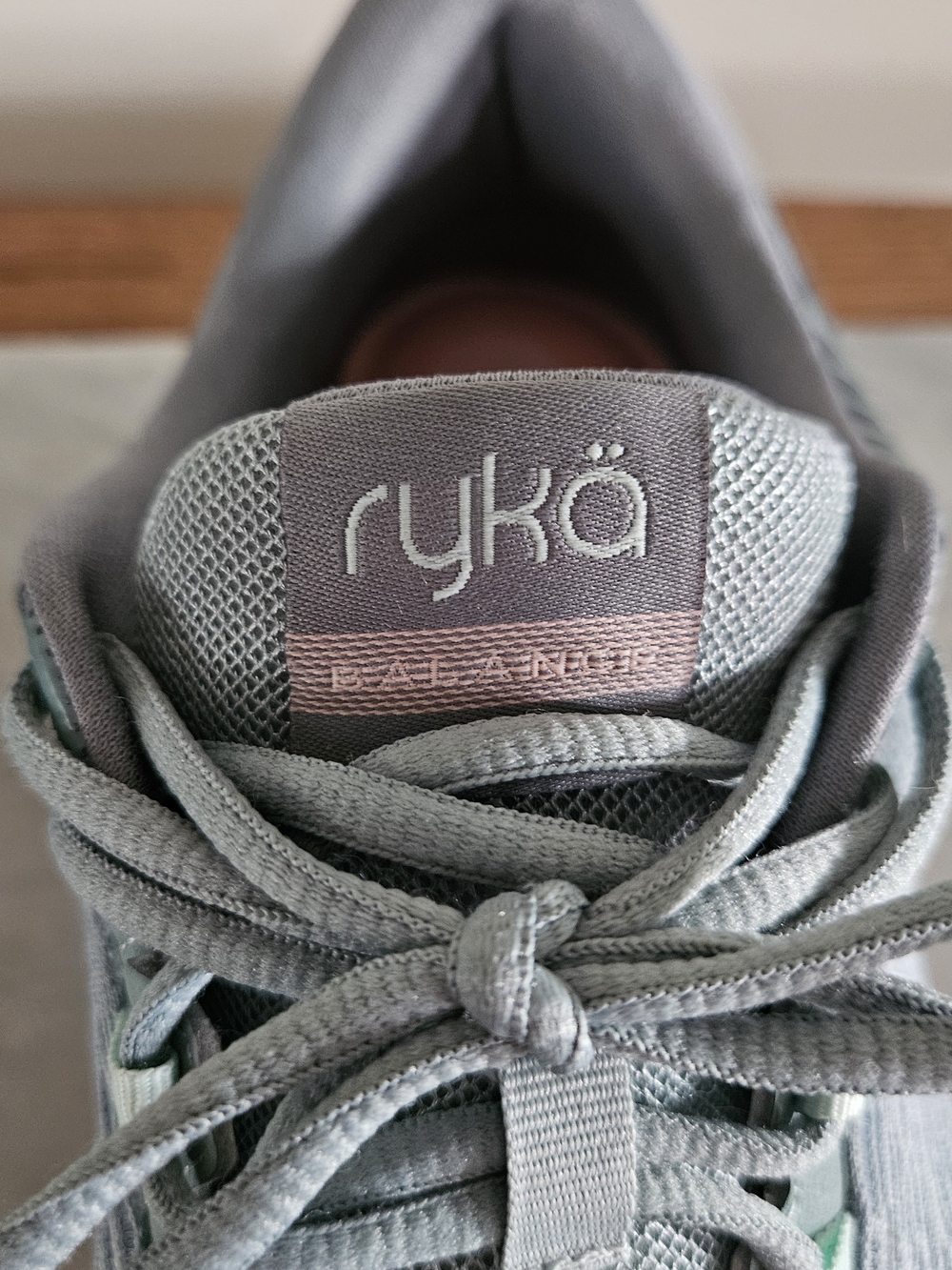Ryka Women's Teal and Pink Athletic Sneakers - Picture 9 of 16